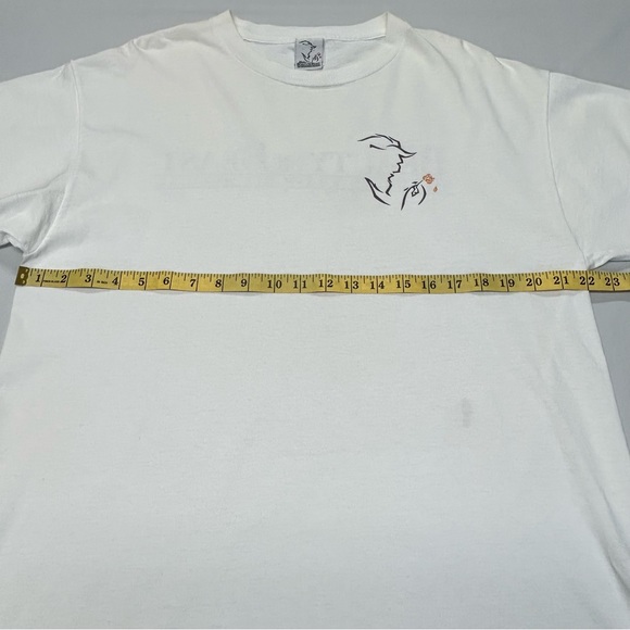 Beauty And The Beast Adult T Shirt Size L Graphic Disney Musical Broadway White - Picture 7 of 13